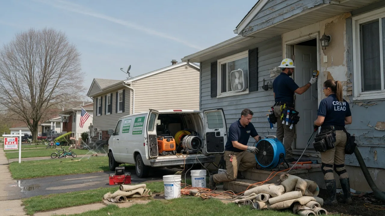 Flood Cleanup in Junction, TX near me